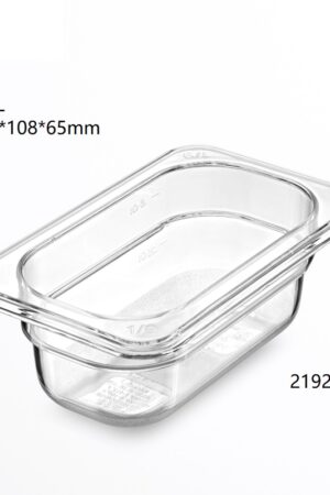 BAC GASTRO EN POLYCARBONATE GN 1/9 P65 OZTI 8310.19065.00 X 1PC