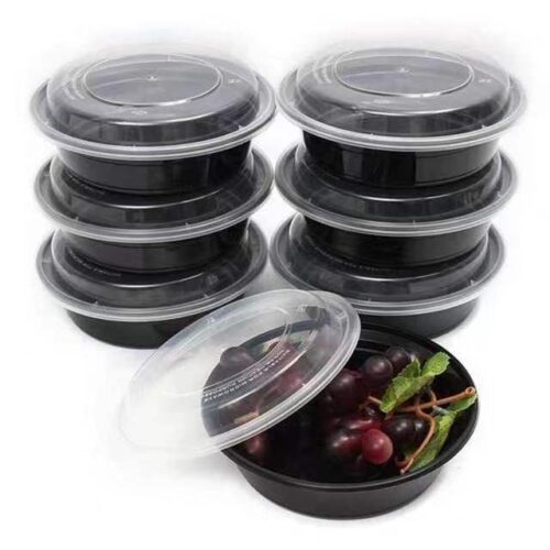 BOITE RONDE NOIRE 1000ML