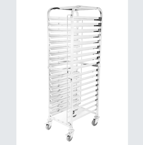 Chariot inox 15 niveaux Professionnel (Pâtissier 600x400 mm)
