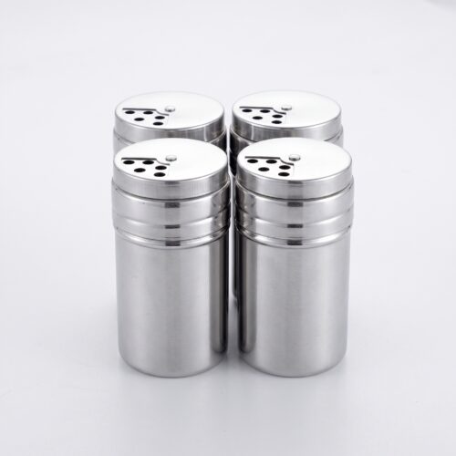 Set salière et poivrier professionnel 4 Pièces pour Restaurant